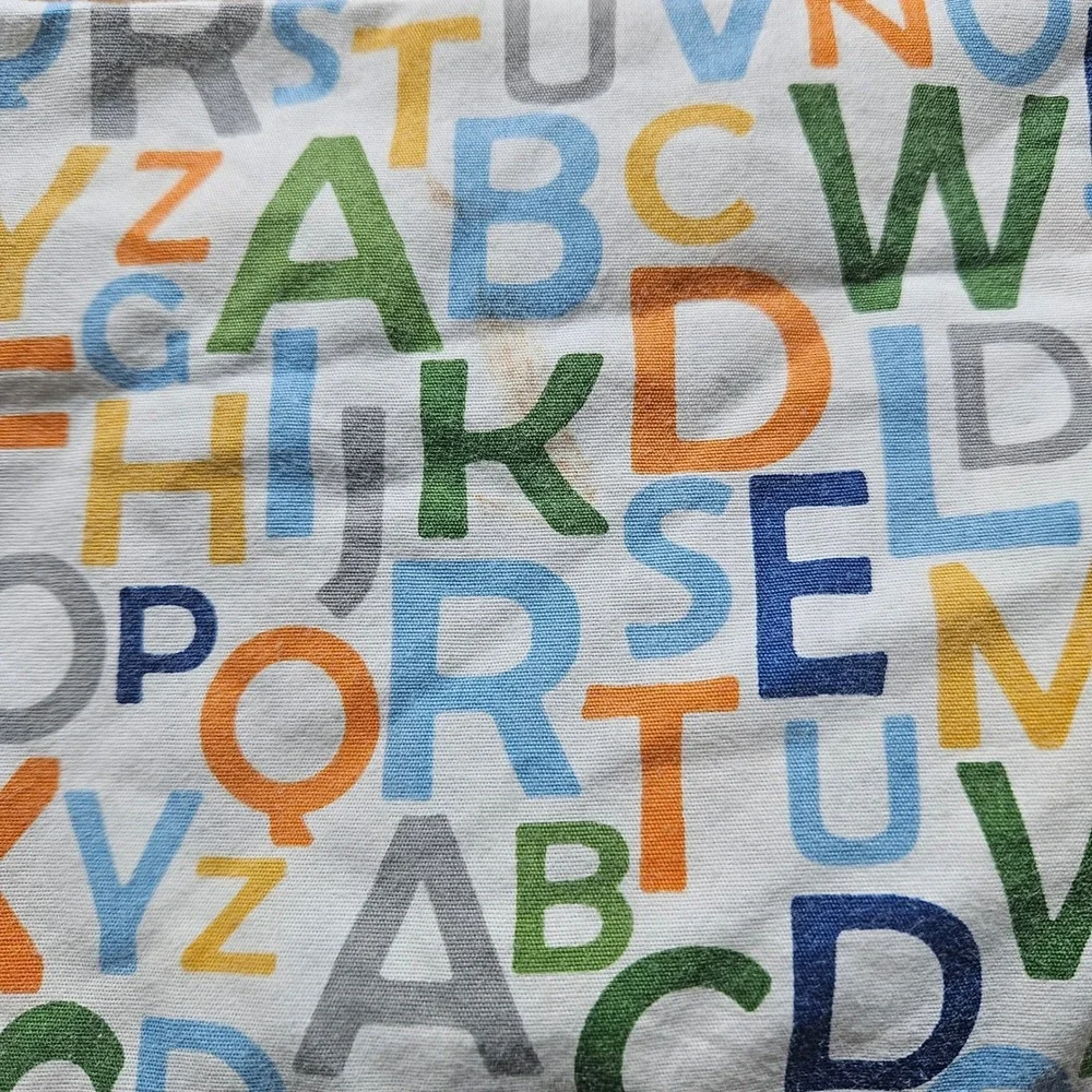 Circo Toddler Bedding Set Alphabet Animals Polka Dot Comforter Sheet Pillowcase